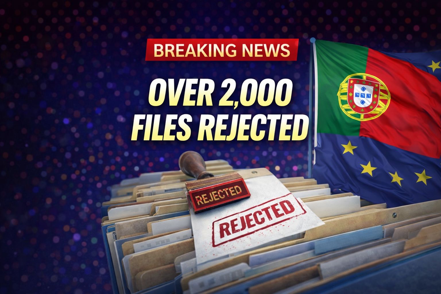 पोर्चुगलमा नक्कली छाप विवादपछि २,००० फाइल रिजेक्ट