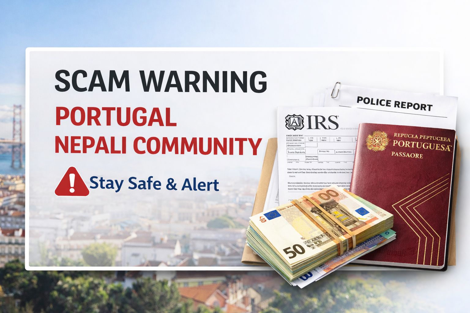 Portugal मा प्रशासनिक कामको नाममा ठगी बढ्दो