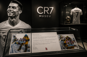 सगरमाथाको Ronaldo फोटो अब CR7 Museum मा